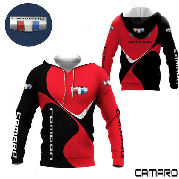 Chevrolet Camaro Shirt Fan Gift 336, Stylist Unisex 3d Hoodie Zip Hoodie 1105