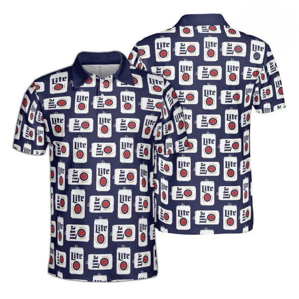 Miller Lite Polo Shirt