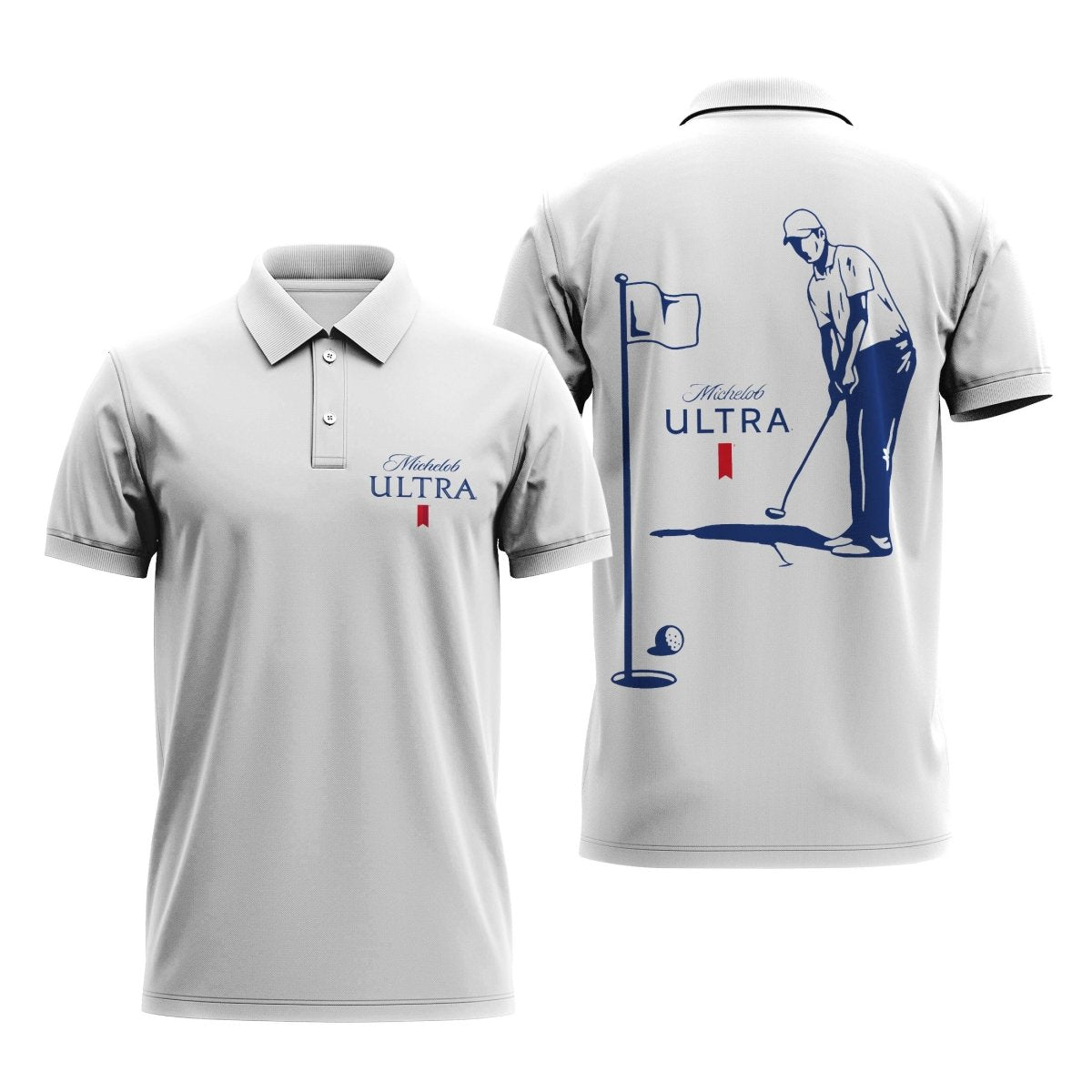 Michelob Ultra Golfer Polo Shirt