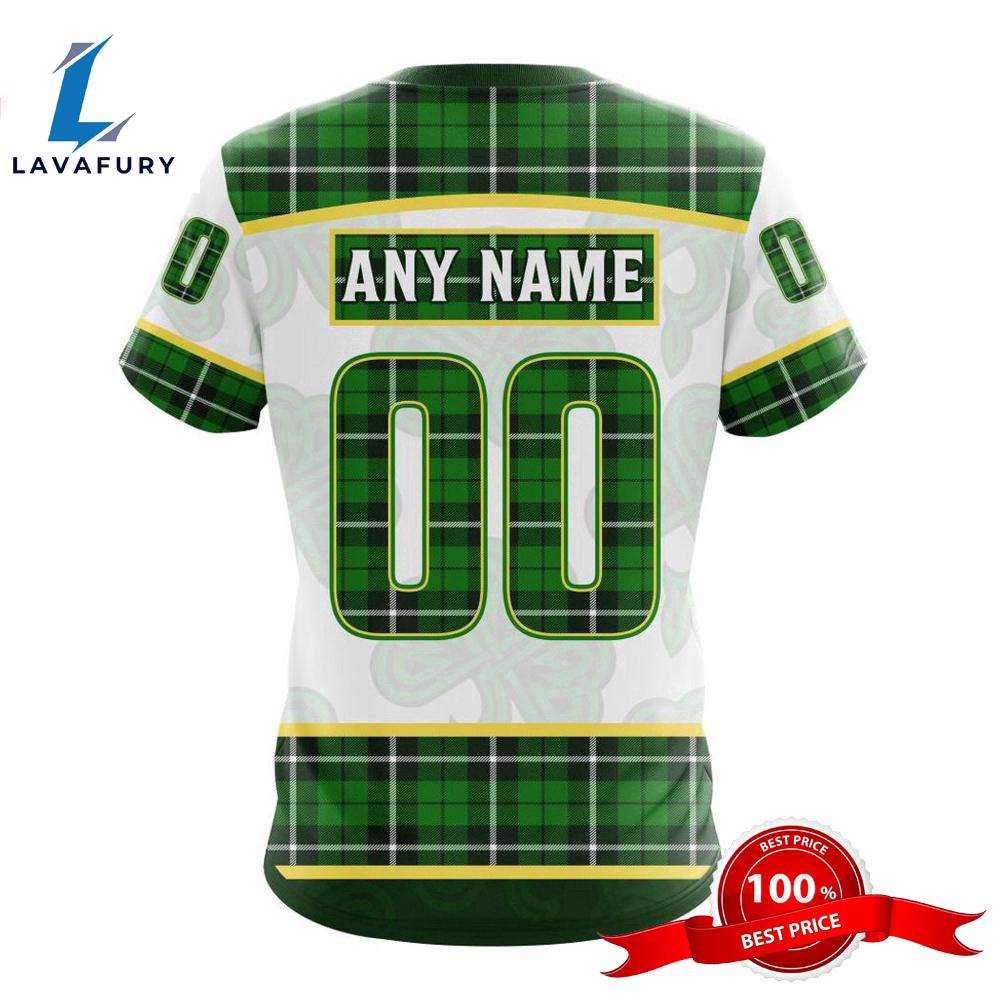 NFL Los Angeles Rams Special Design For St. Patrick Day 3D T-Shirts